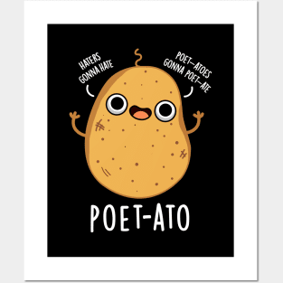 Poet-ato Cute Veggie Potato Pun Posters and Art